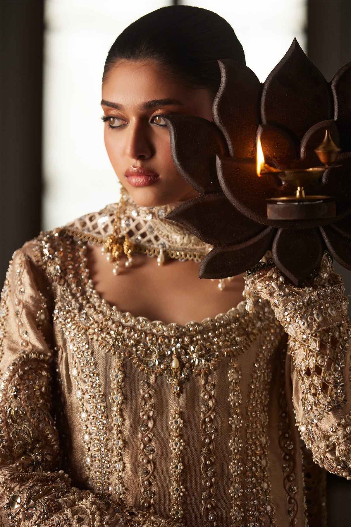 ZELY Luxury Formal Wear - Zardozi & Sheesha Ensemble by Saad Bin Shahzad