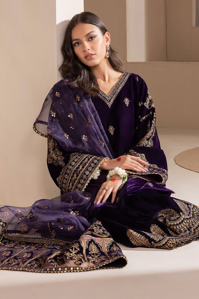 Embroidered Velvet UF-420