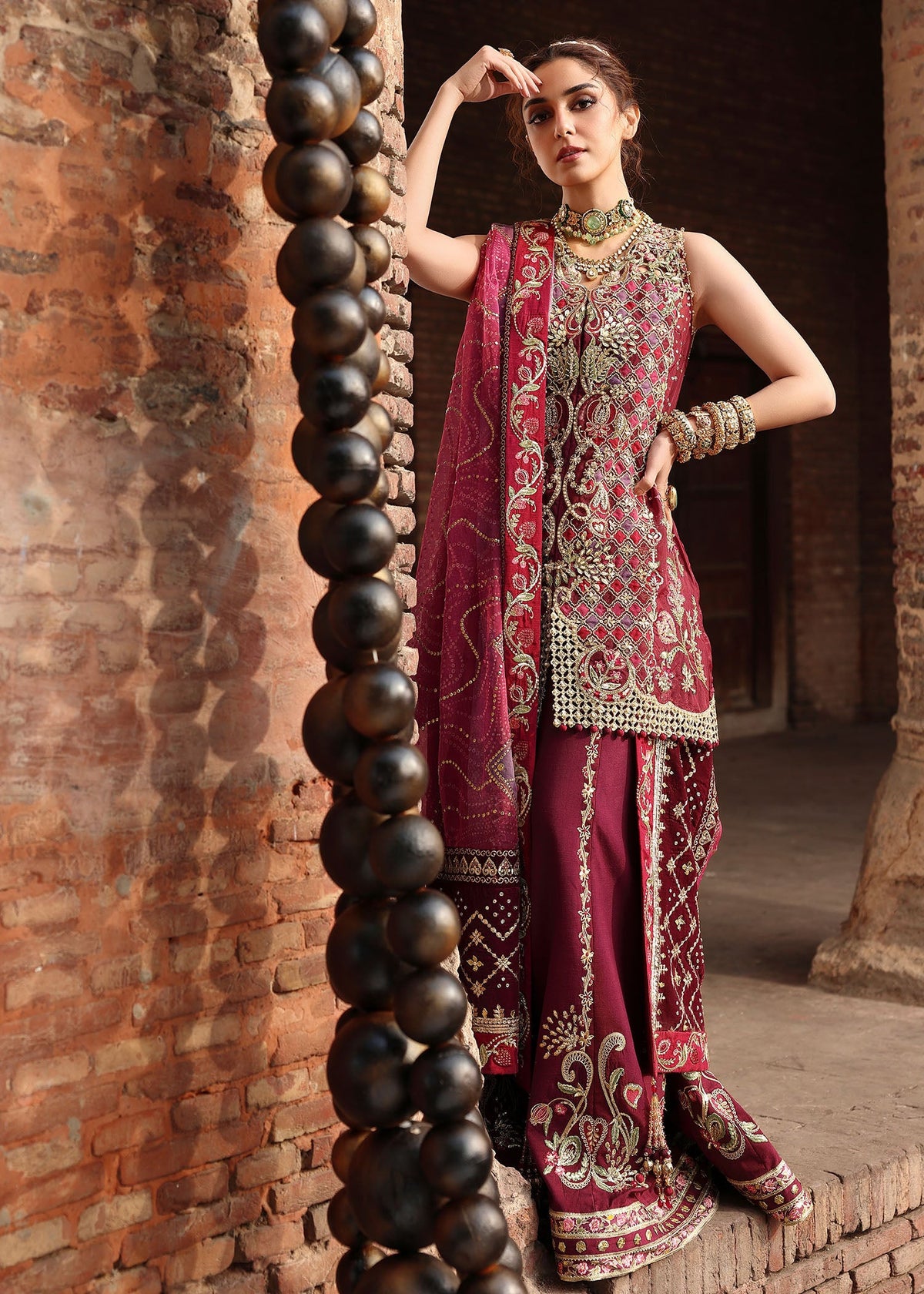 Nazo 3 Piece Wedding Unstitched
