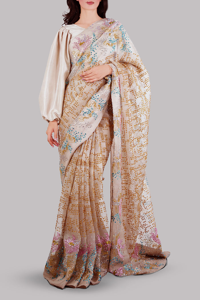 Moonlight Embellished Sari