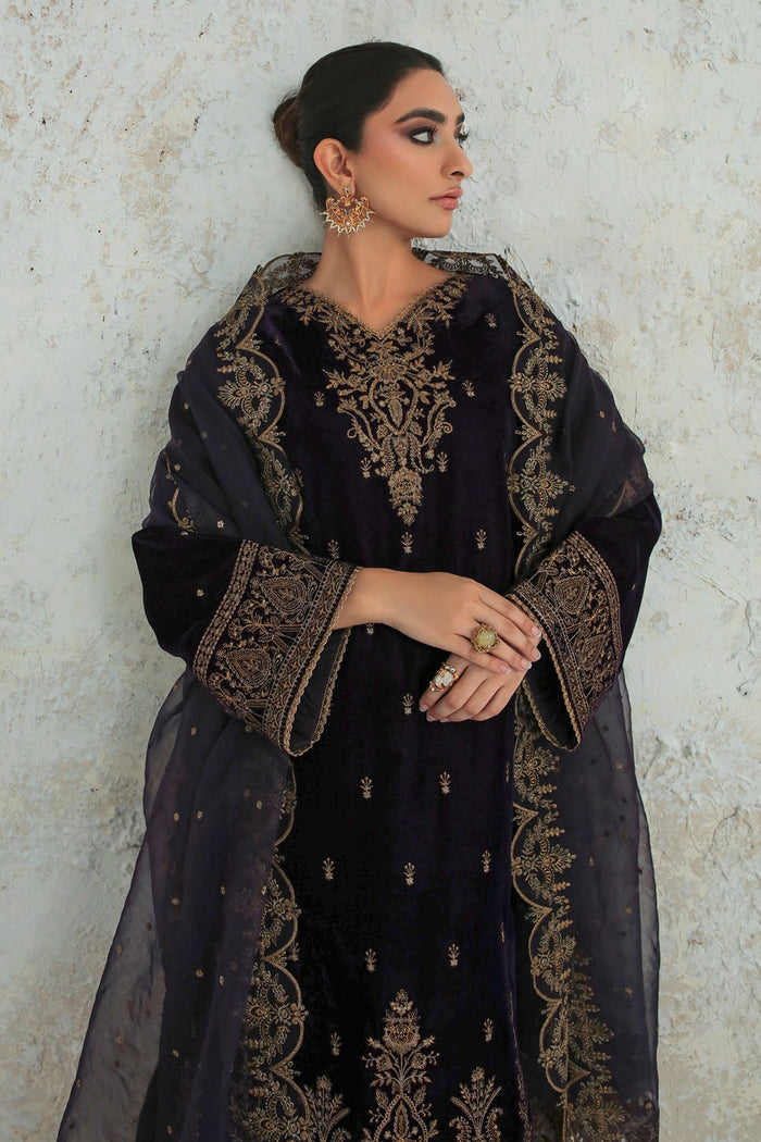 Embroidered Velvet UF-239