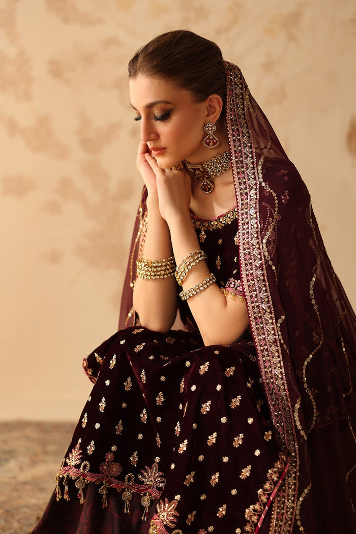 Embroidered Velvet UF-4313