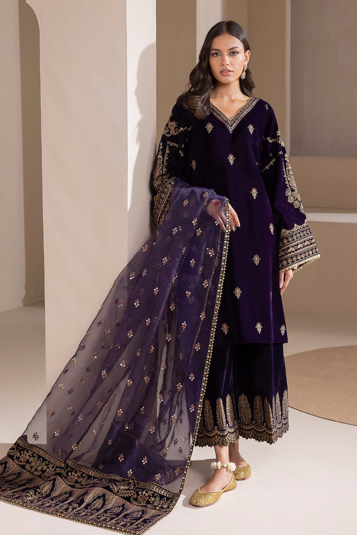 Embroidered Velvet UF-420