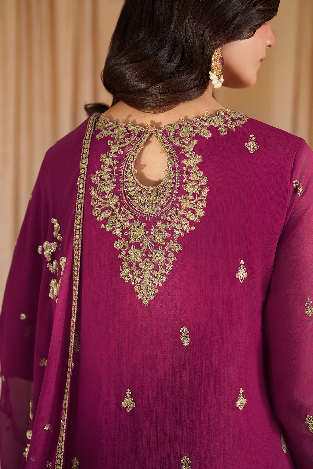 CC-81 Embroidered Chiffon