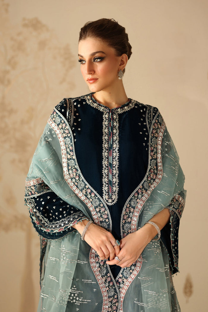 Embroidered Velvet UF-4310