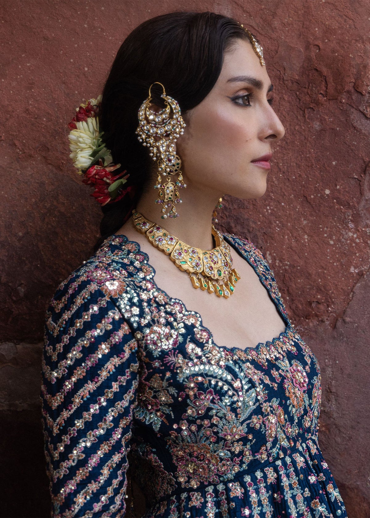 Hussain Rehar Dill Afroz embroidery detail