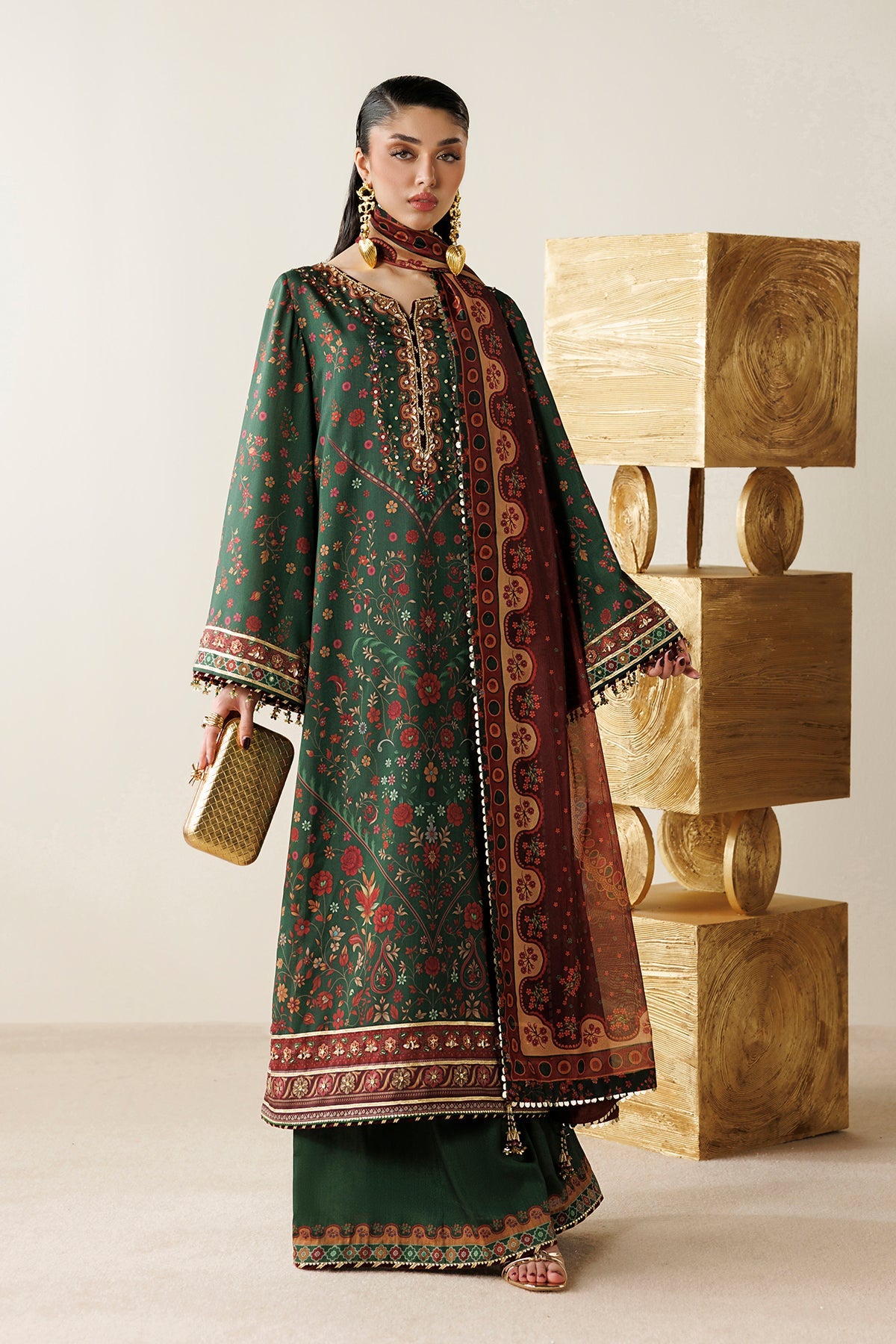 HANDWORK RAW SILK OR26-D01