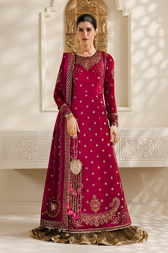 Embroidered Velvet Formal CVF26-D06