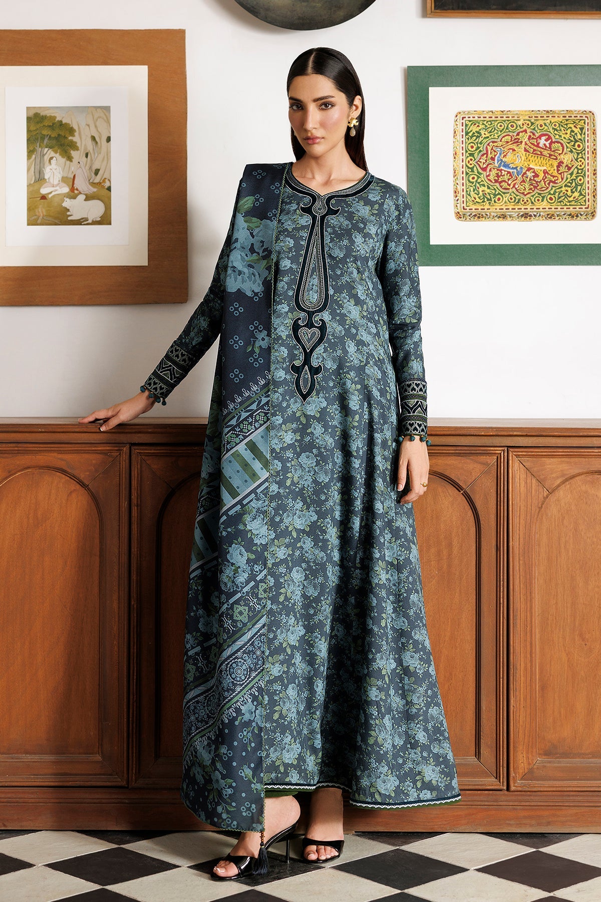 Embroidered Premium Viscose RTW-0256 - Jazmin