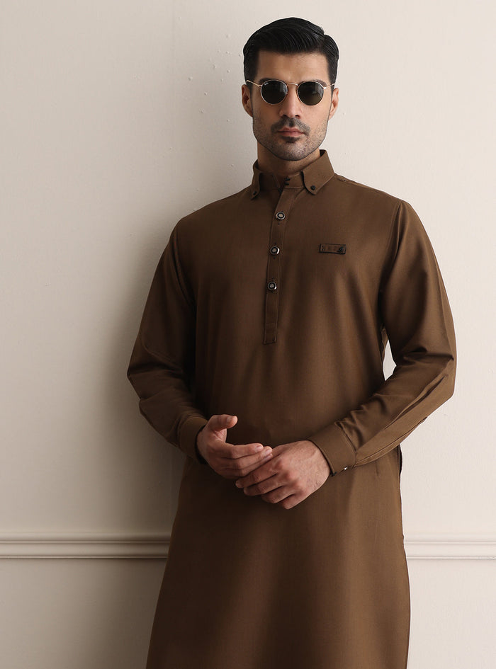 Tan Limited Edition Kameez Shalwar