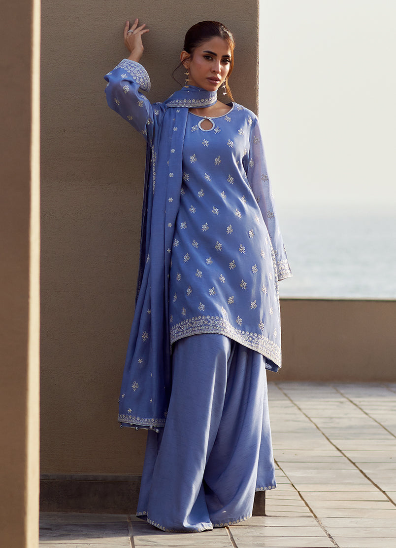 Neelam Embroidered 3 Piece