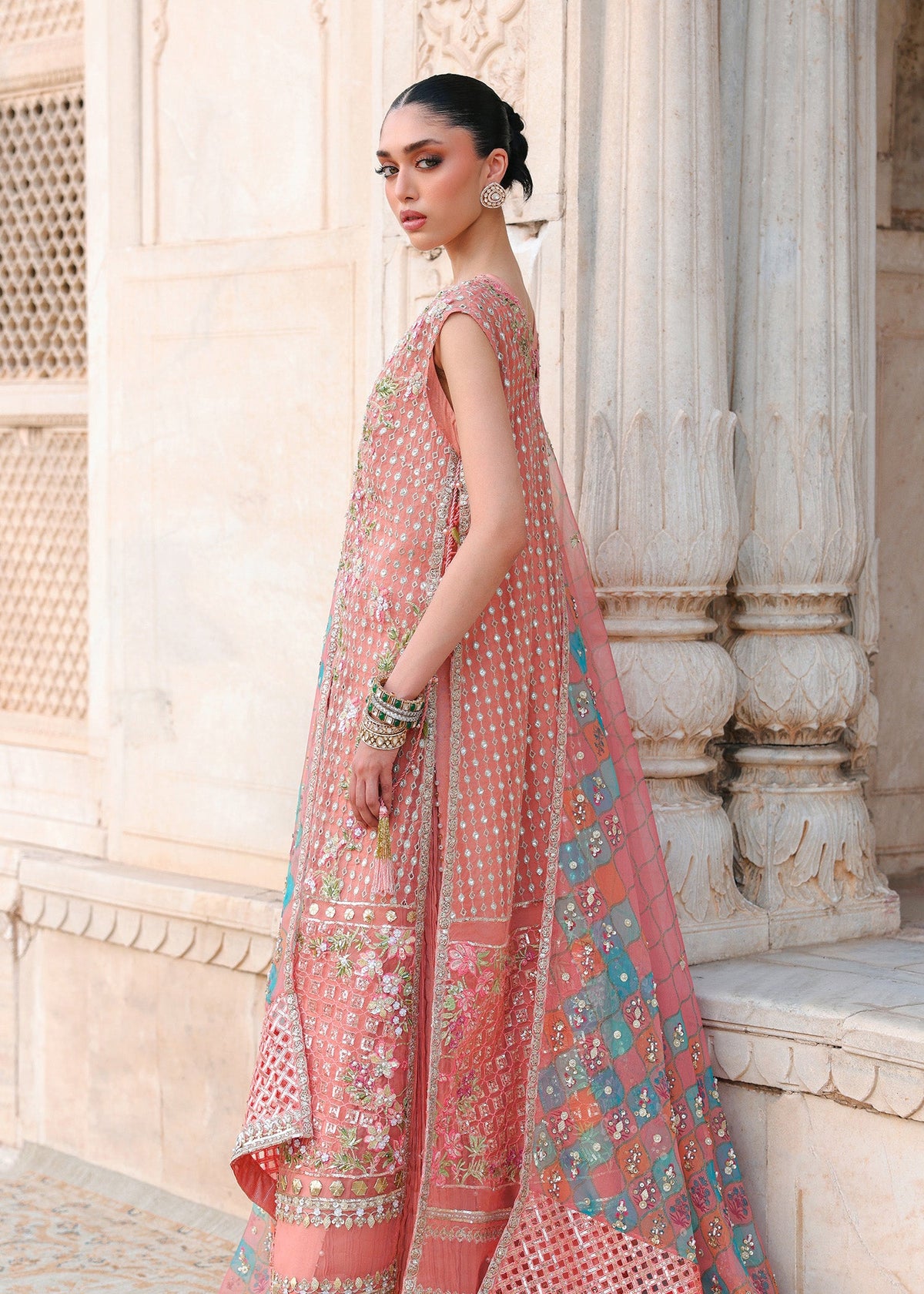 Daphne – Coral Pink by Saira Shakira