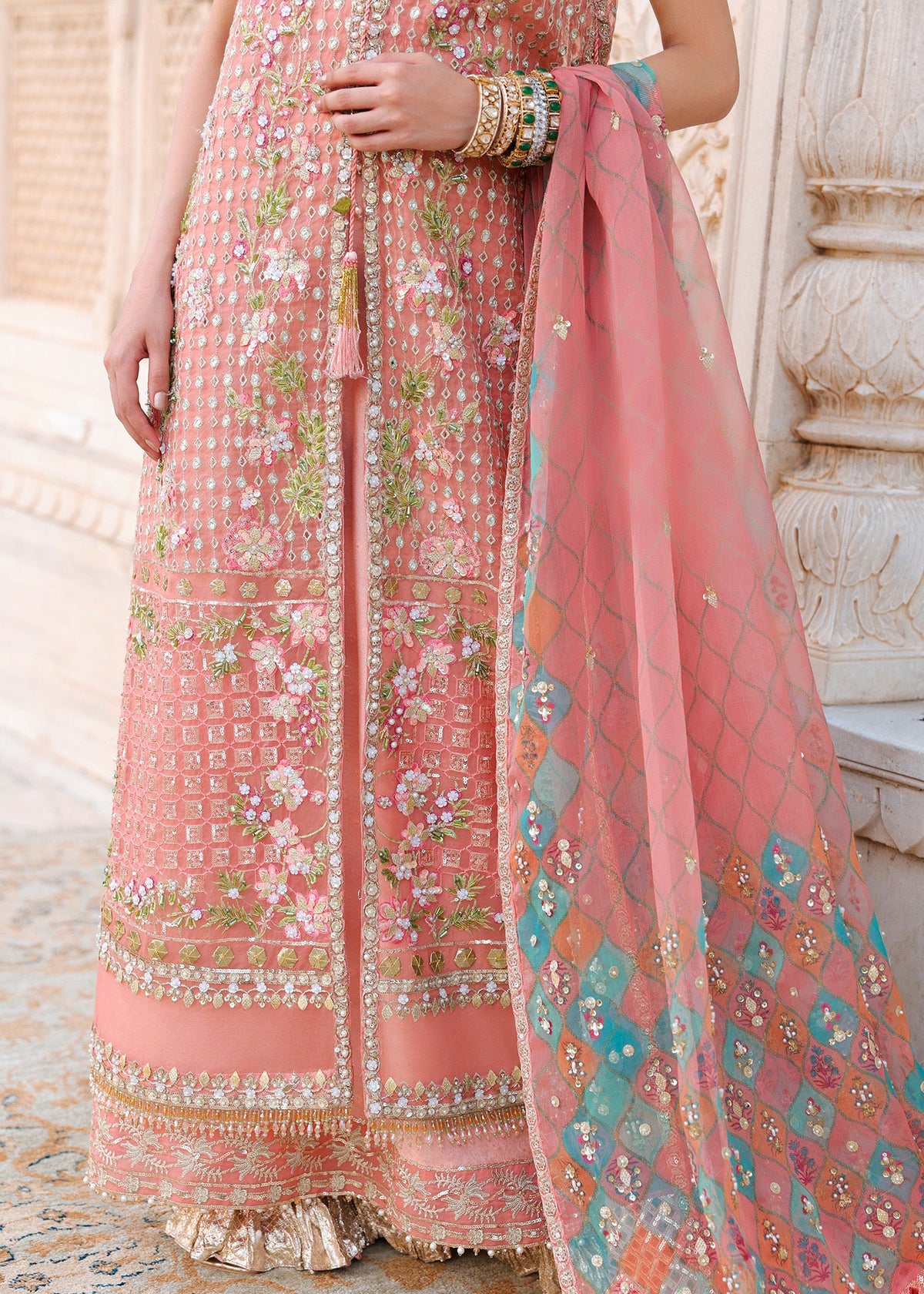 Daphne – Coral Pink by Saira Shakira