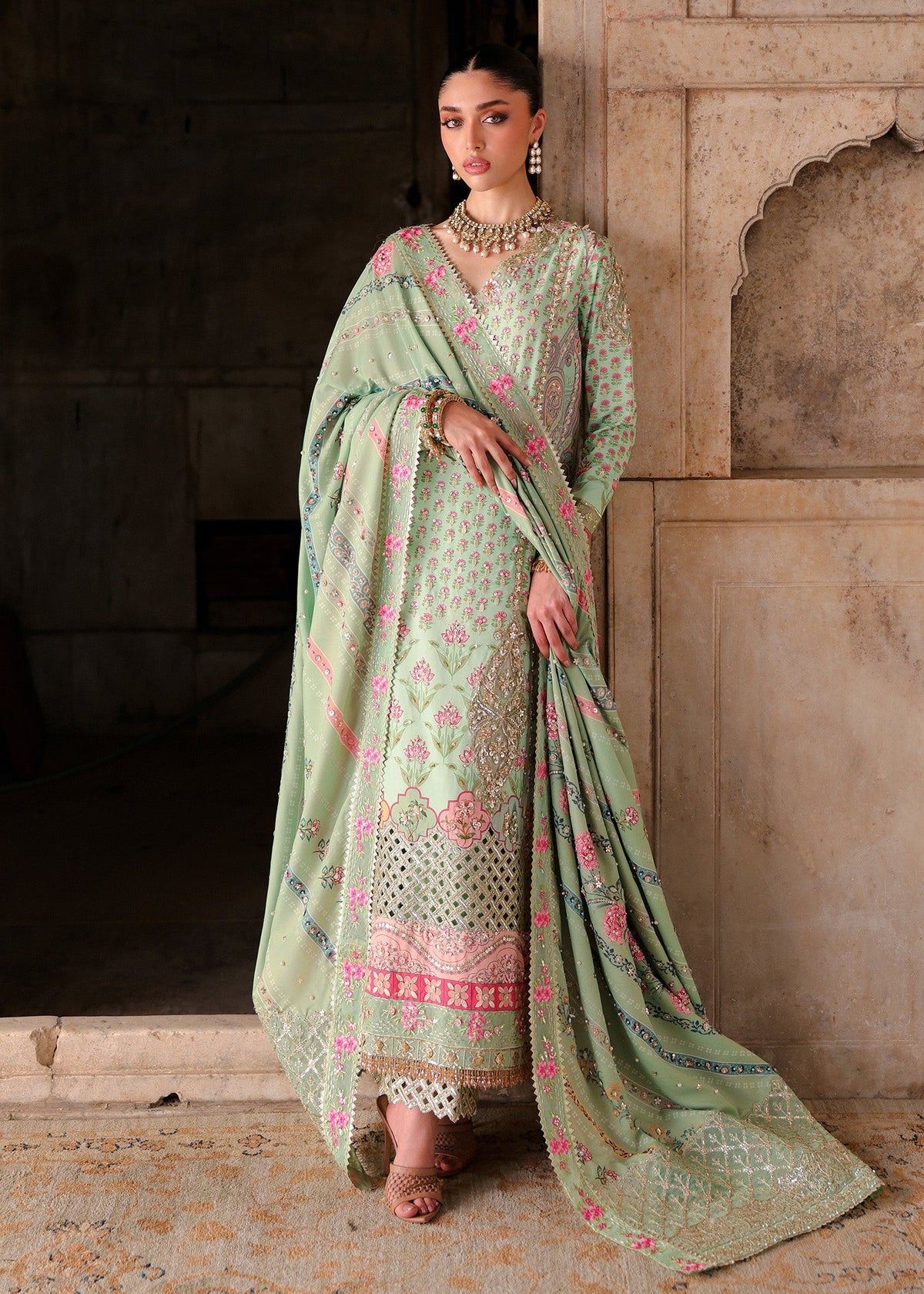 Lotus – Jade Green by Saira Shakira