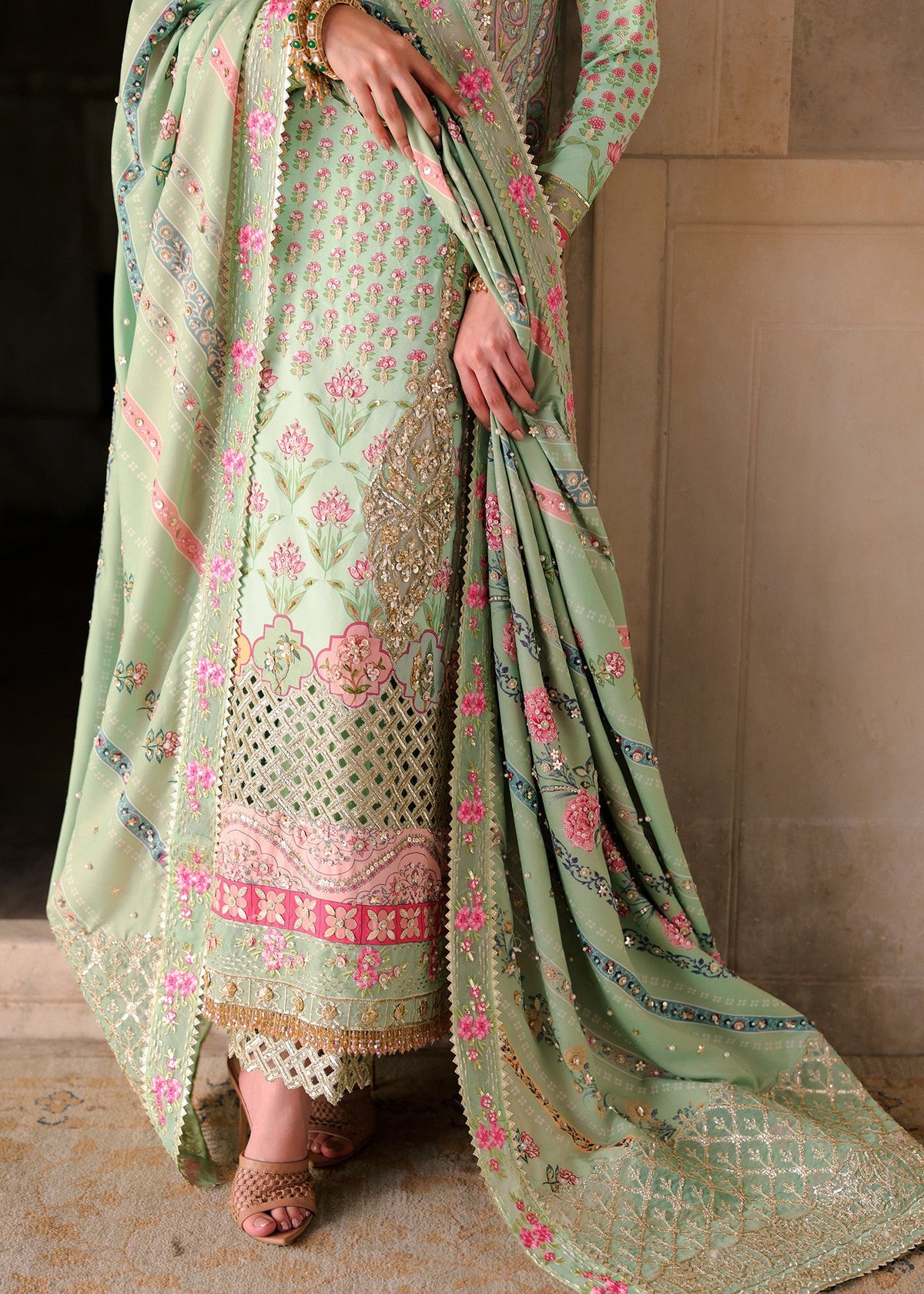 Lotus – Jade Green by Saira Shakira