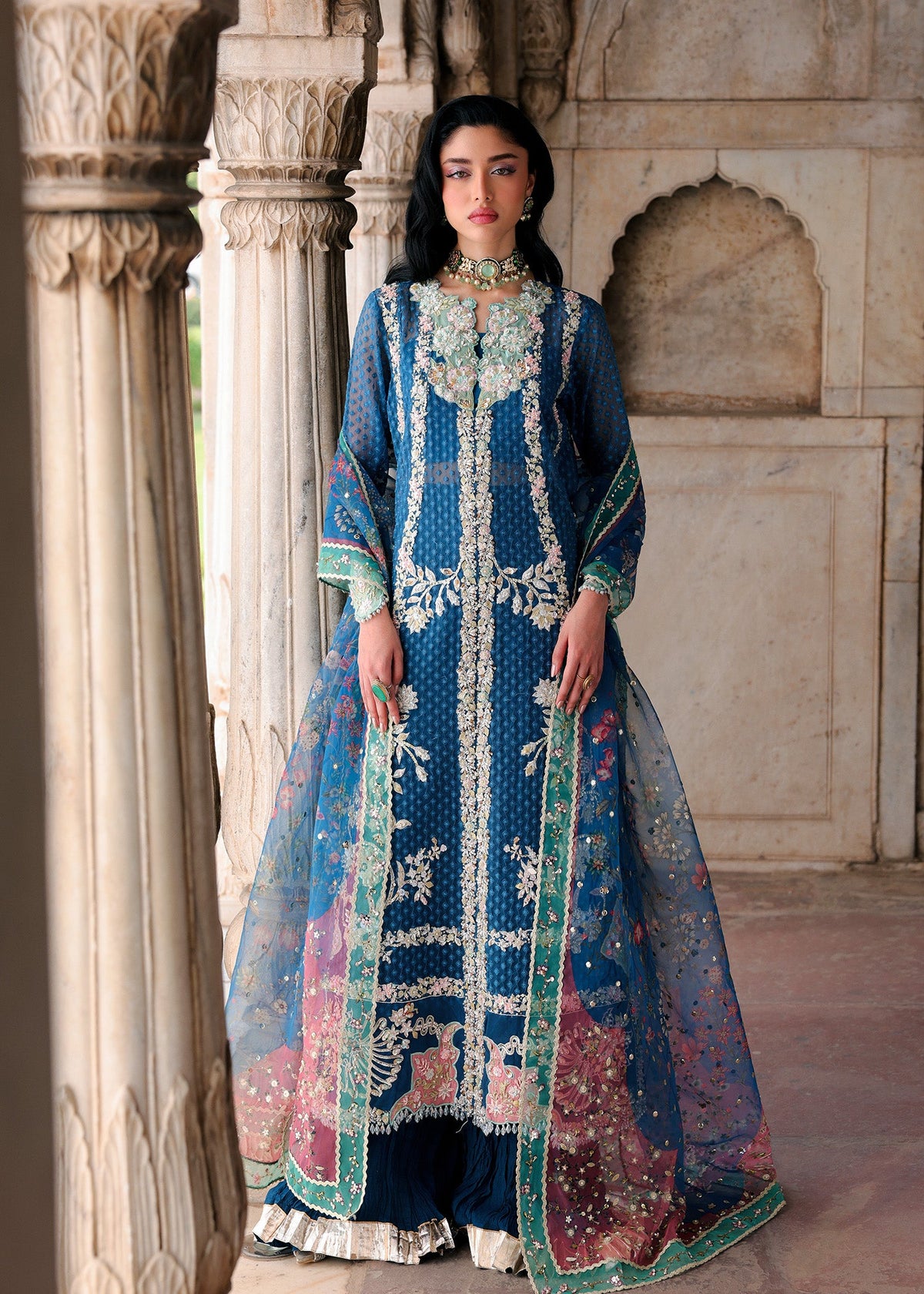 Iris – Navy Blue by Saira Shakira