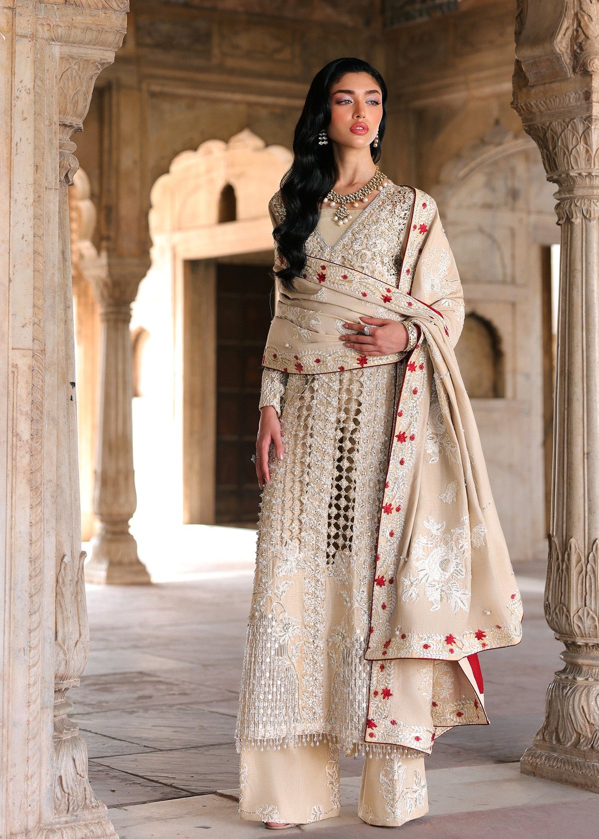 Rose – Beige by Saira Shakira