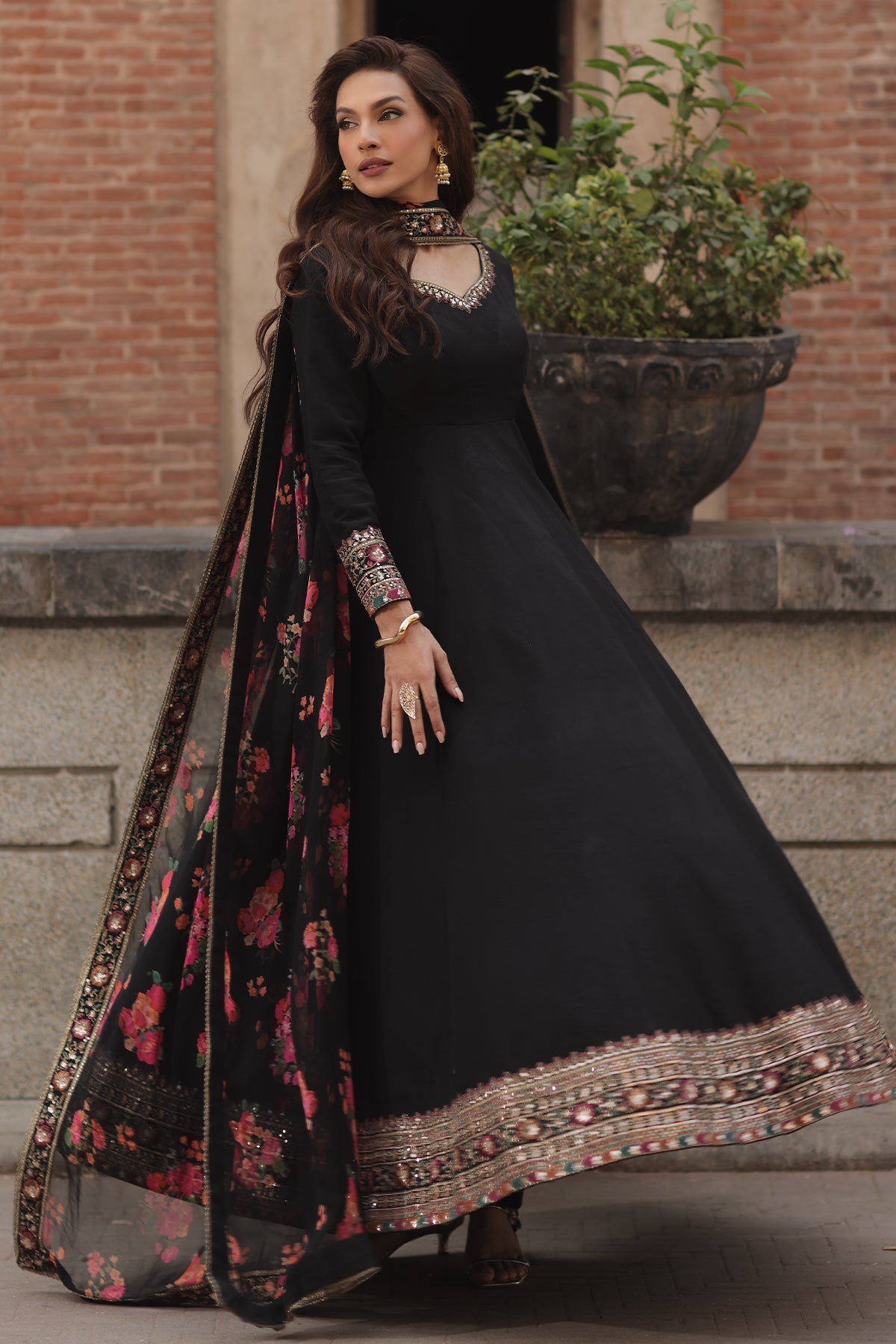 3 Pcs Stitched Raw Silk Pishwas CMA-6-430