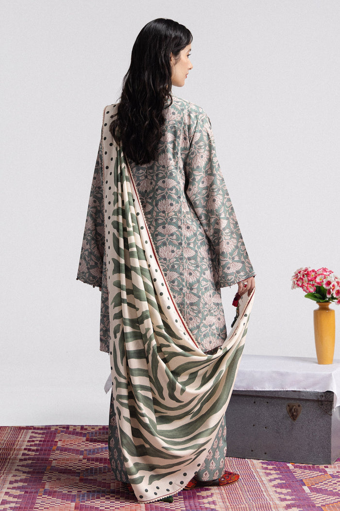 Elowen 7A 3 Piece Printed Linen