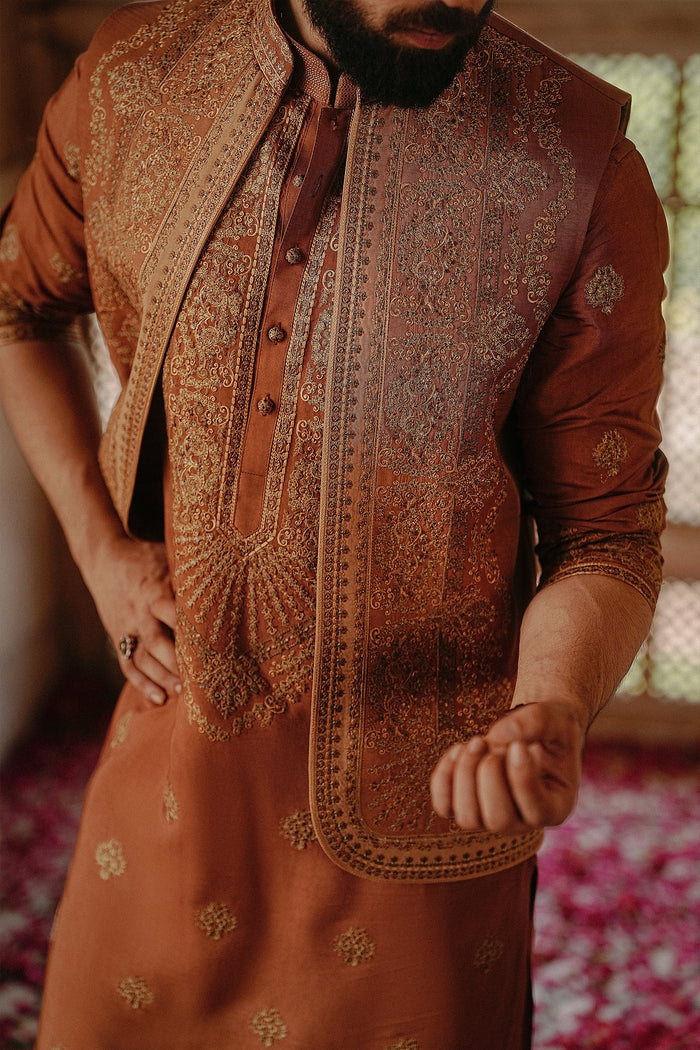 Naranji' Kurta Pajama