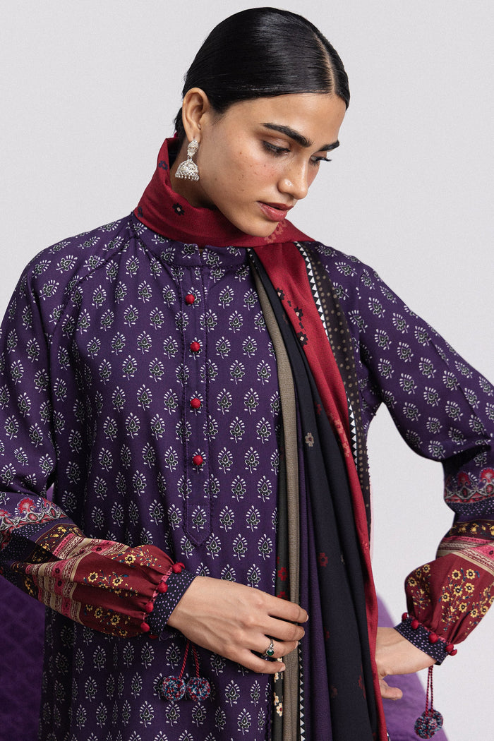 Anika 3B 3 Piece Printed Linen