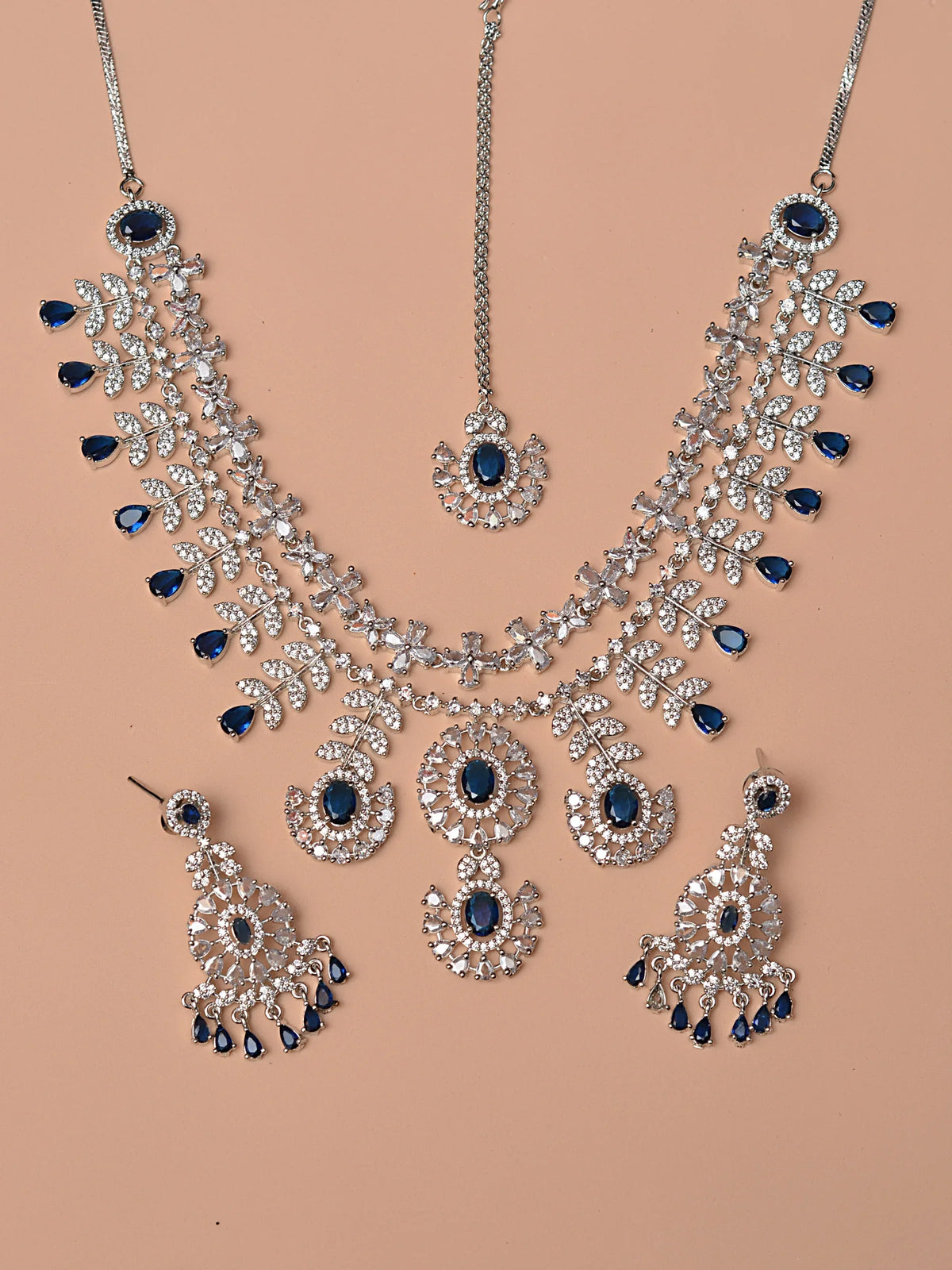 Bride of Tomorrow Blue Bridal Set