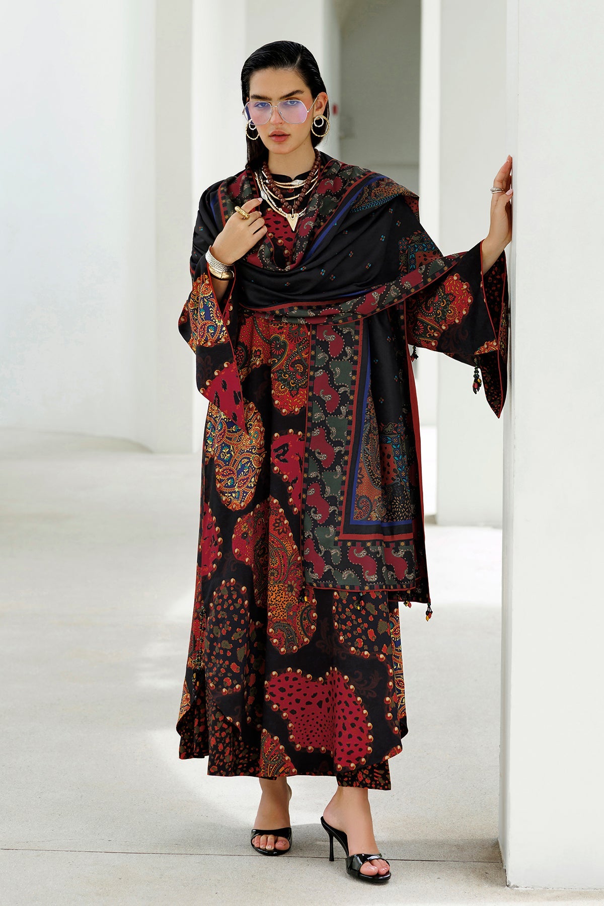 Digital Printed Viscose UF-4566 - Baroque