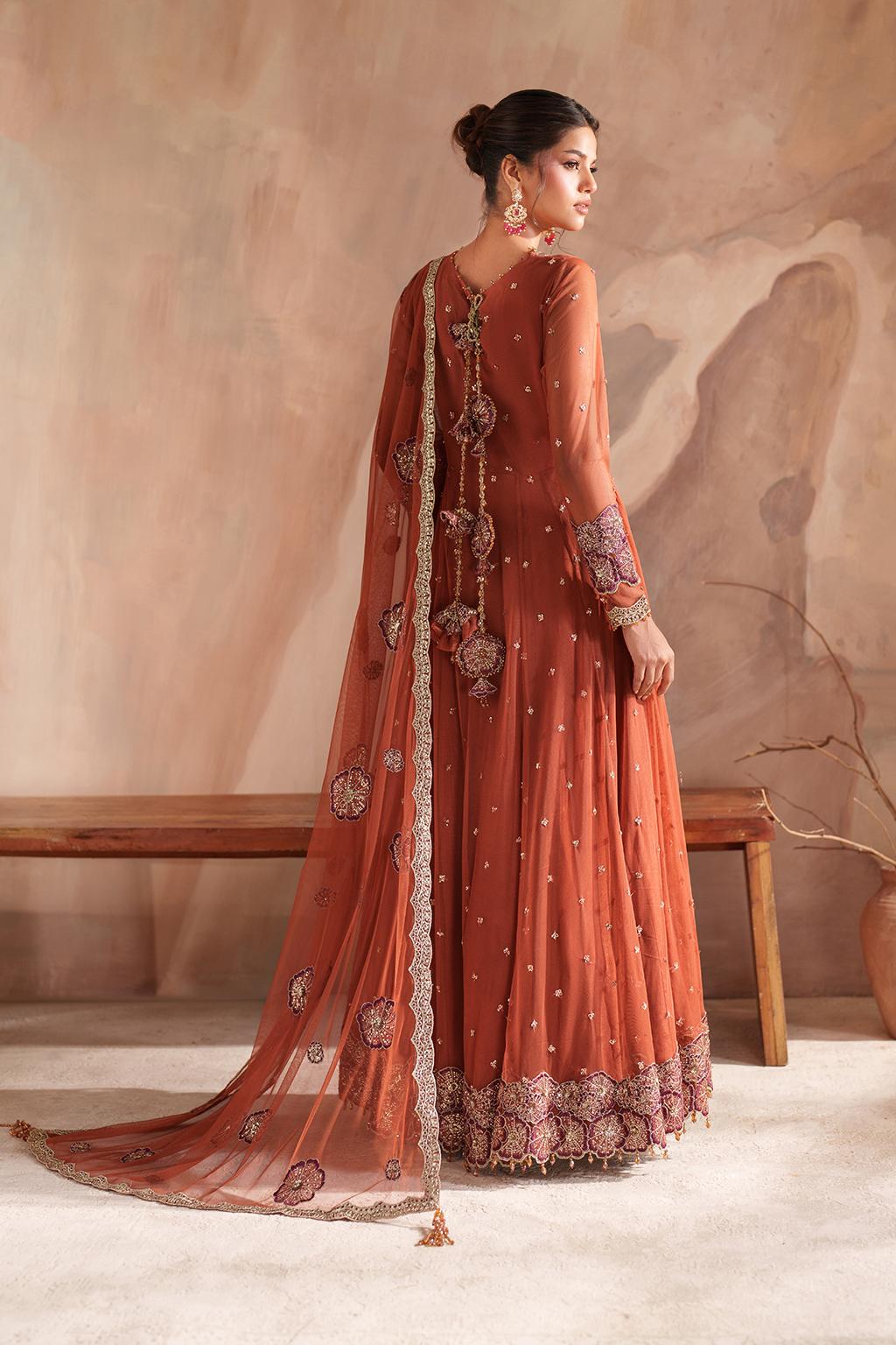 CC-78 Embroidered Net