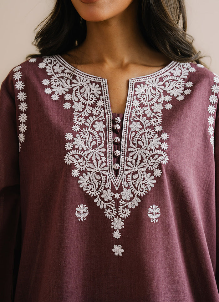Embroidered Co-ord Set 16958