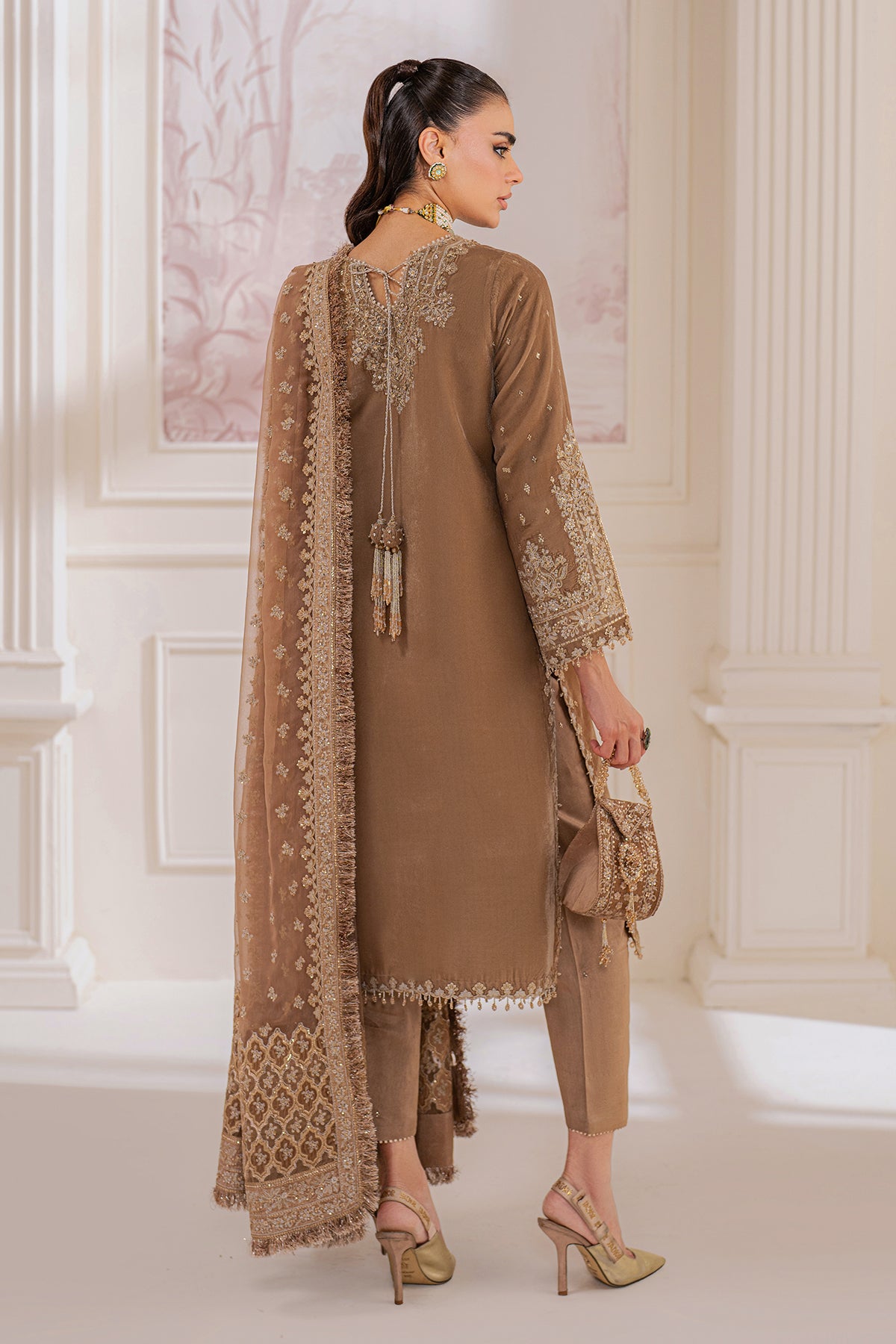 Embroidered Velvet UF-754
