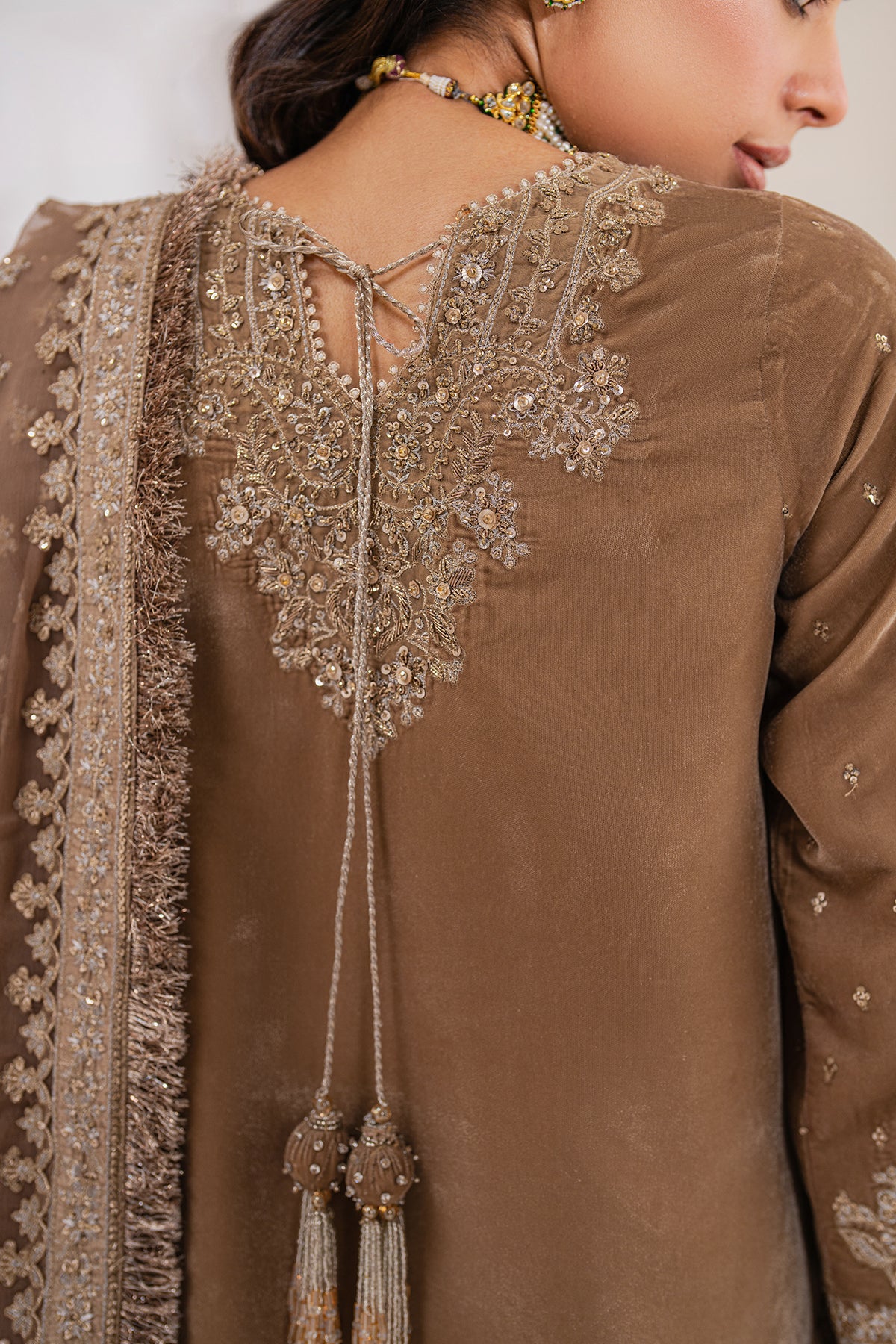 Embroidered Velvet UF-754