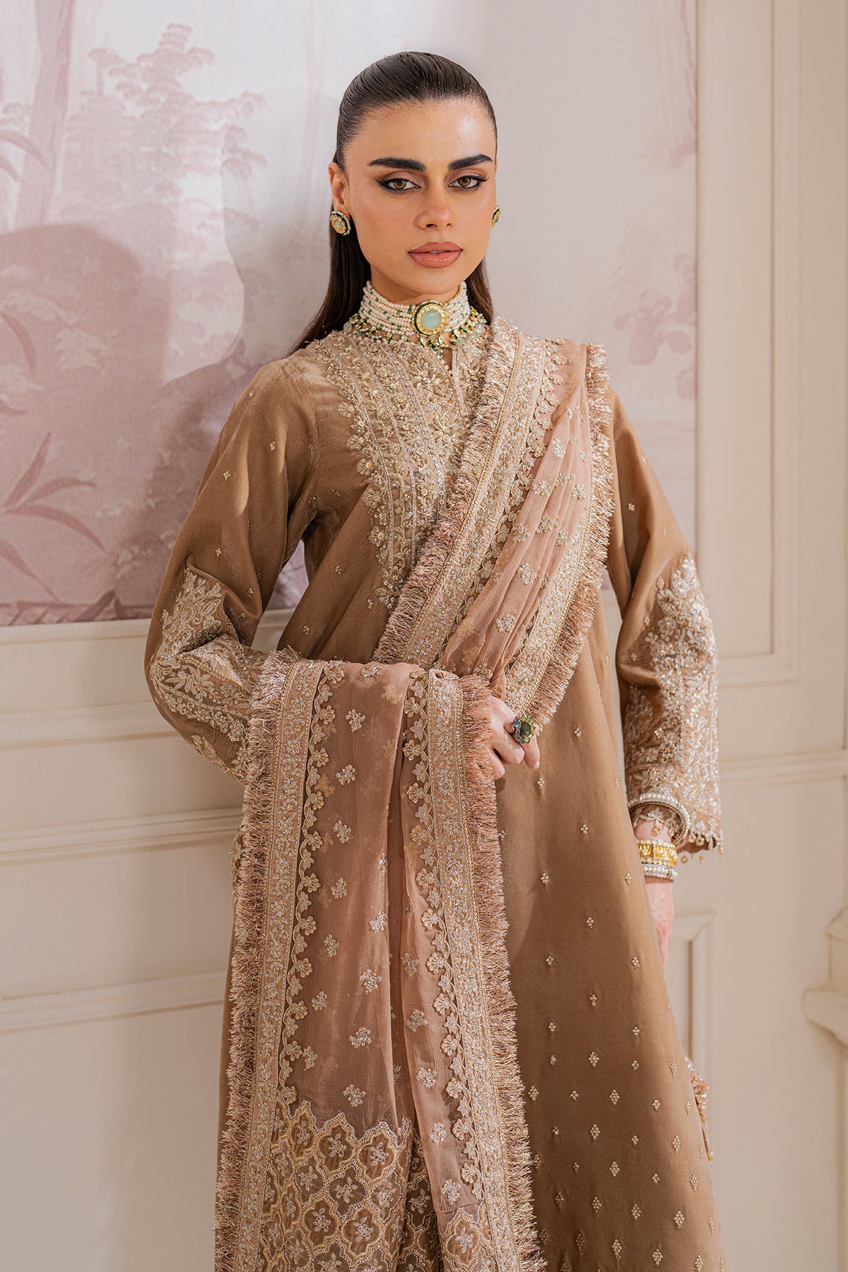 Embroidered Velvet UF-754