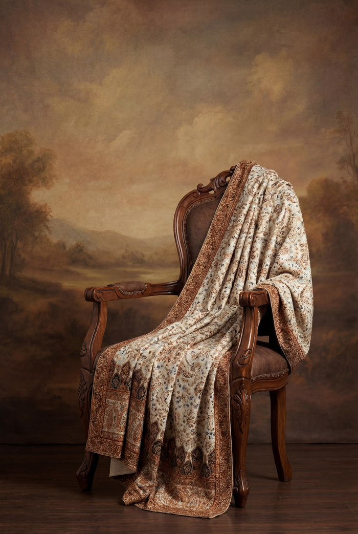 Traditional Embroidered Shawl