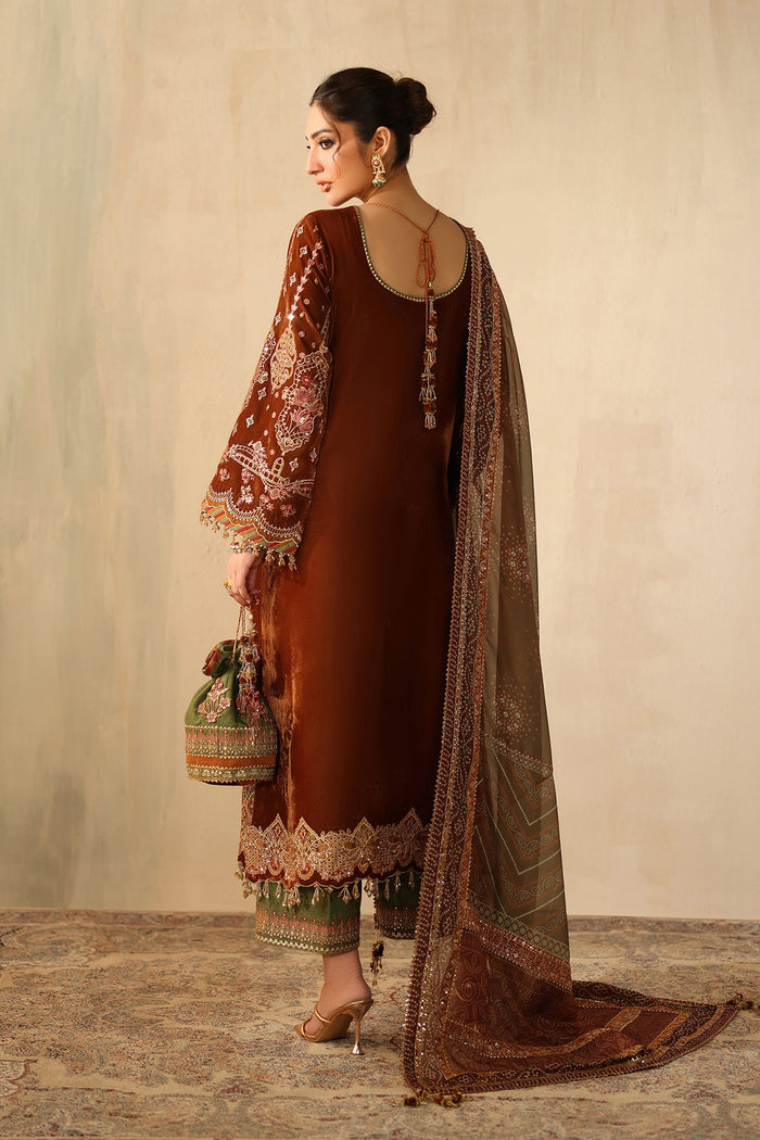 Embroidered Velvet UF-4317