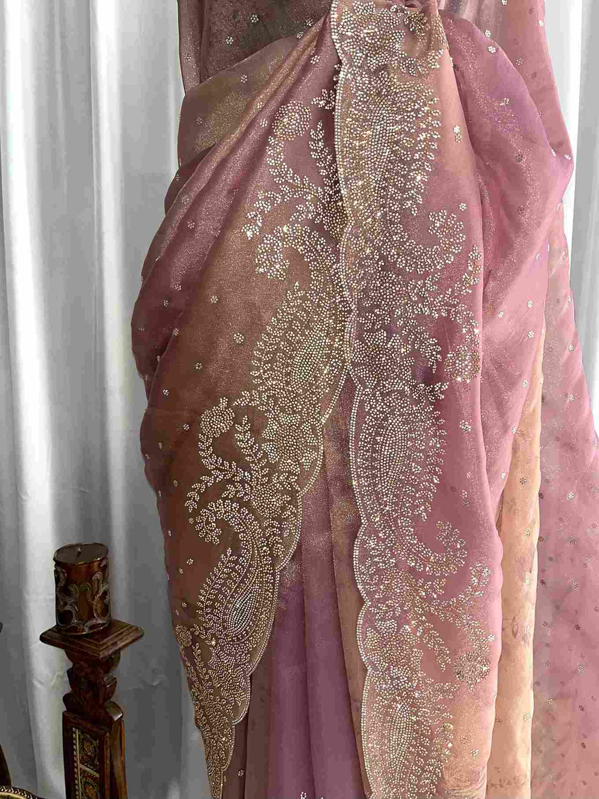 Ombré Tissue Silk: Avenya