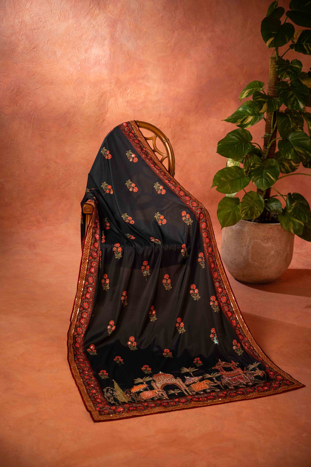 Noor Mahal Bridal Shawl