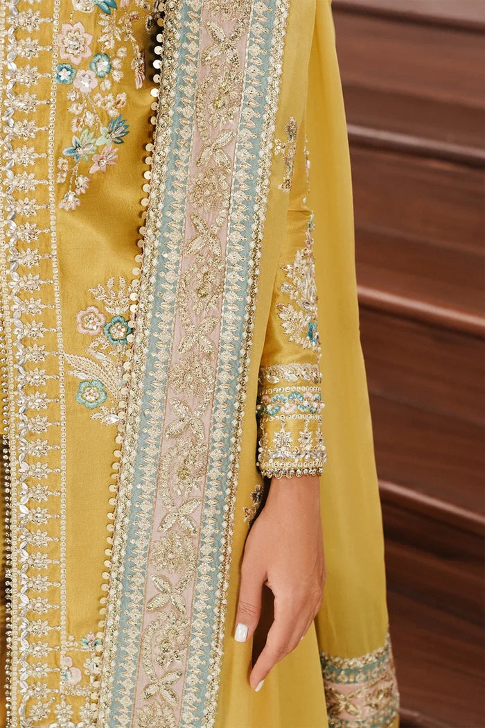 Mihra – Festive Front-Open Short Shirt by Saad Bin Shahzad (Festive Pret 2026)