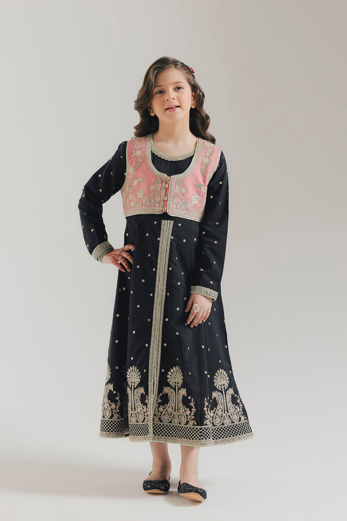 Black Embroidered Suit