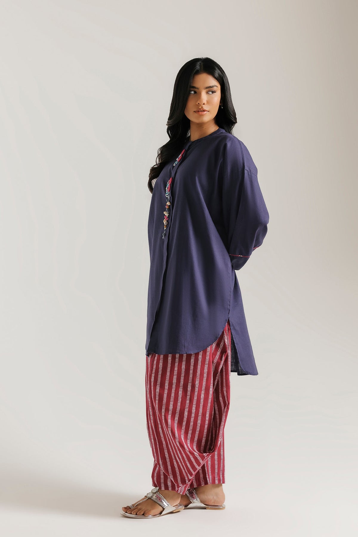 Embroidered 2 Piece Suit E9485