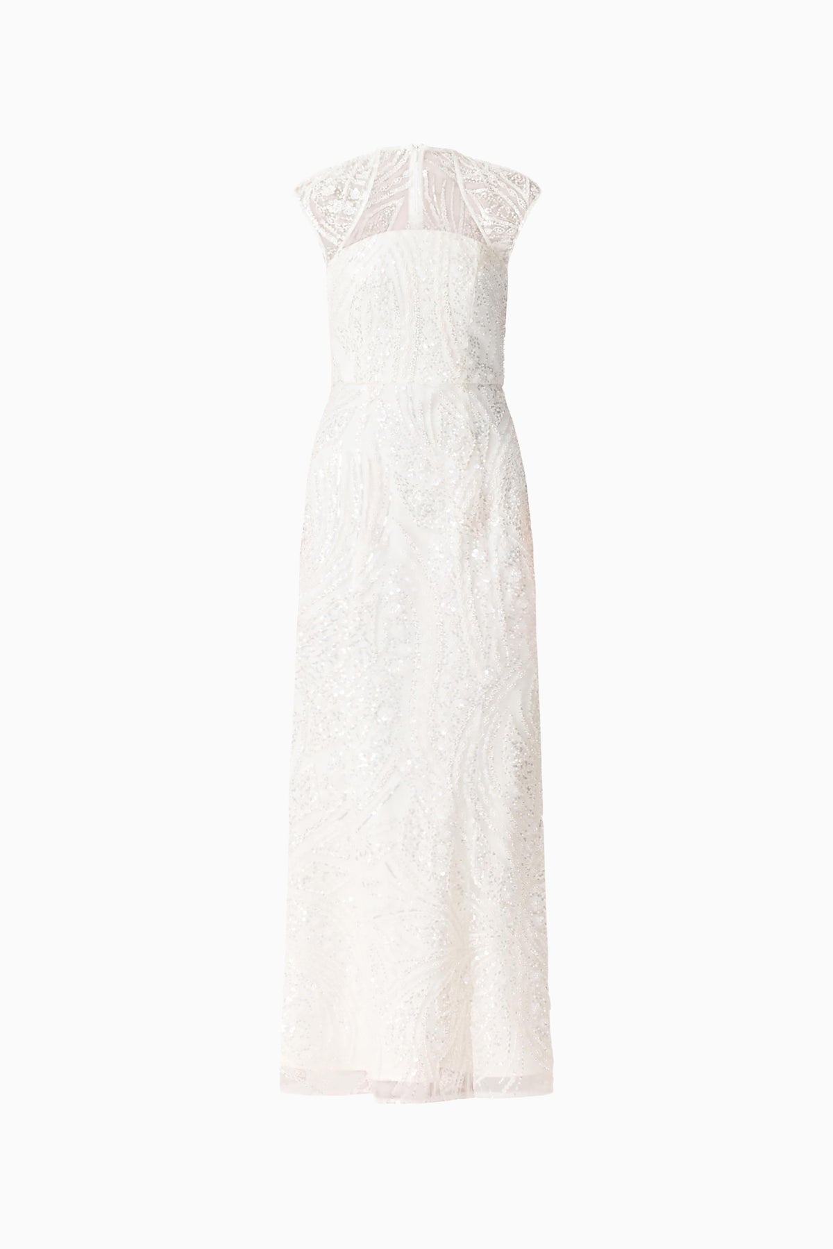 Daelia Embellished Gown White