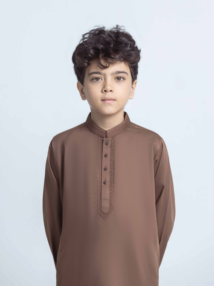 Embroidered Dobby Shalwar Kameez