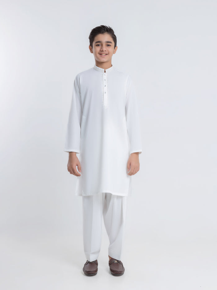 Embroidered Blended Shalwar Kameez