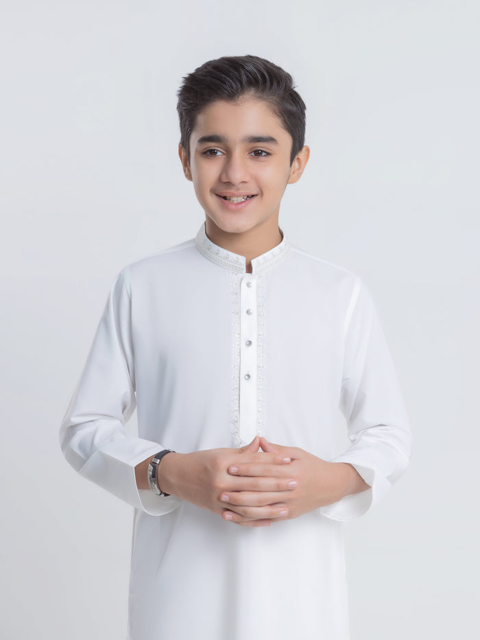 Embroidered Blended Shalwar Kameez