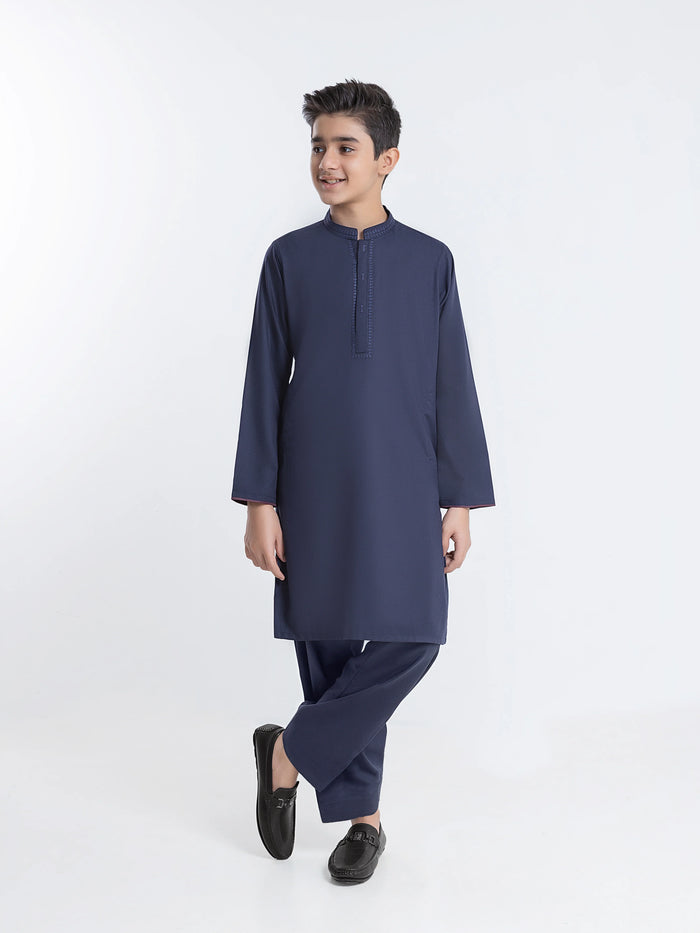 Embroidered Dobby Shalwar Kameez