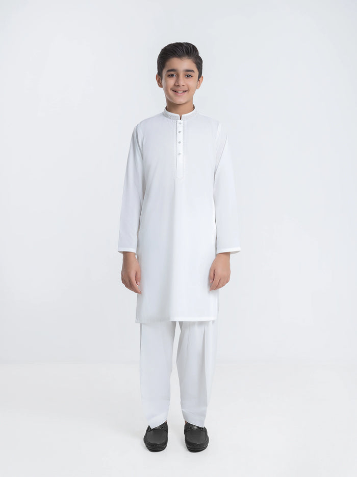 Embroidered Blended Shalwar Kameez