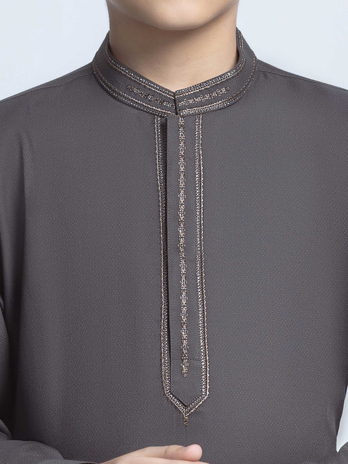Embroidered Dobby Shalwar Kameez