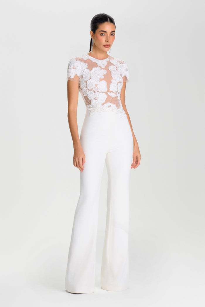 Sloane White Jumpsuit