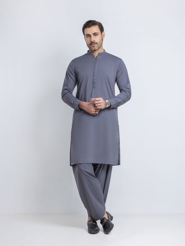 Embroidered Blended Shalwar Kameez - Emtkst6-99650