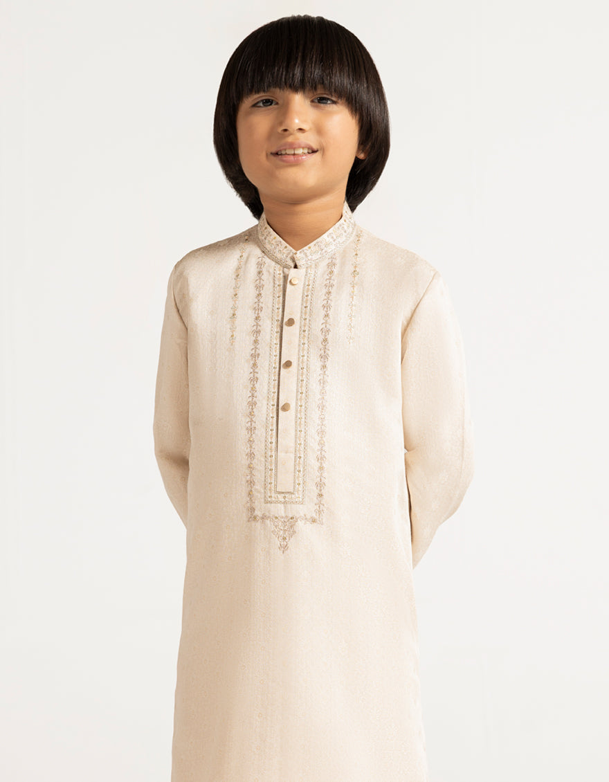 Ivory Boys Formal Kurta