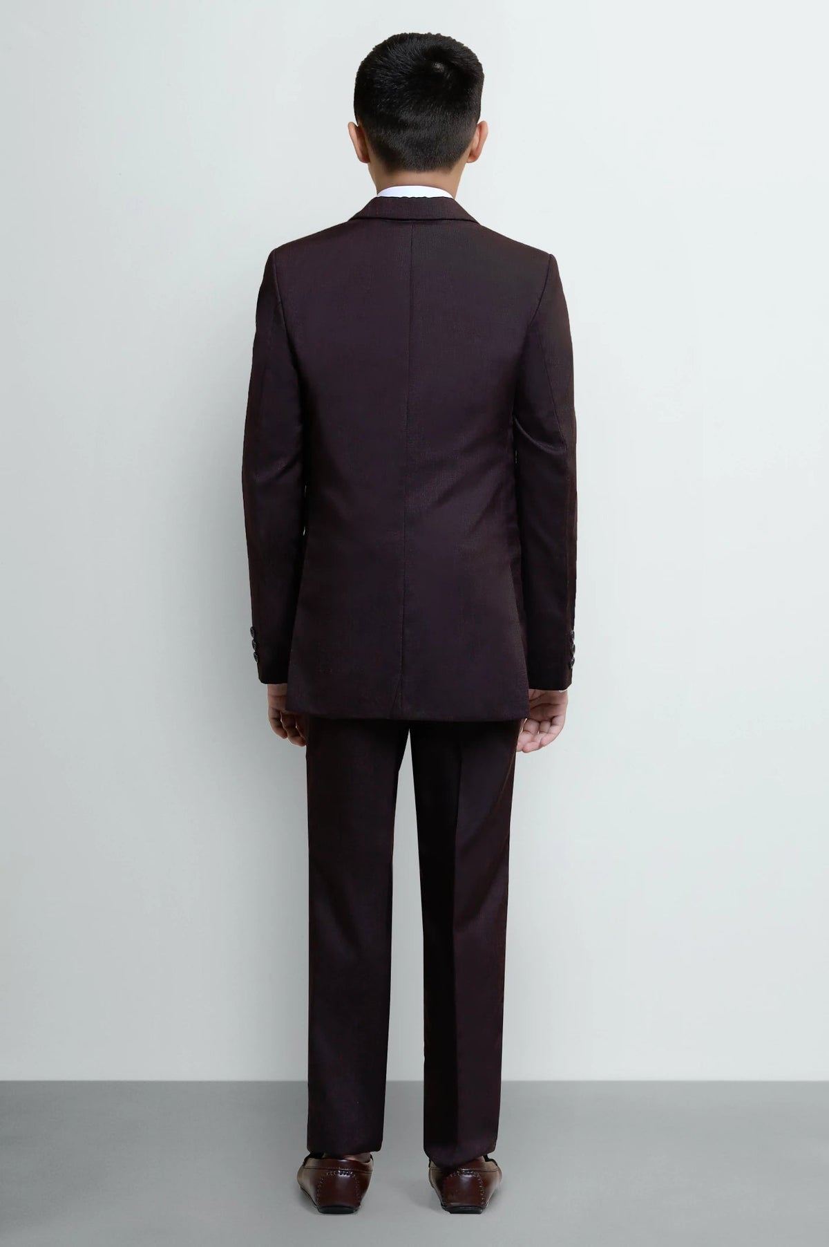 Maroon Suiting for Boys